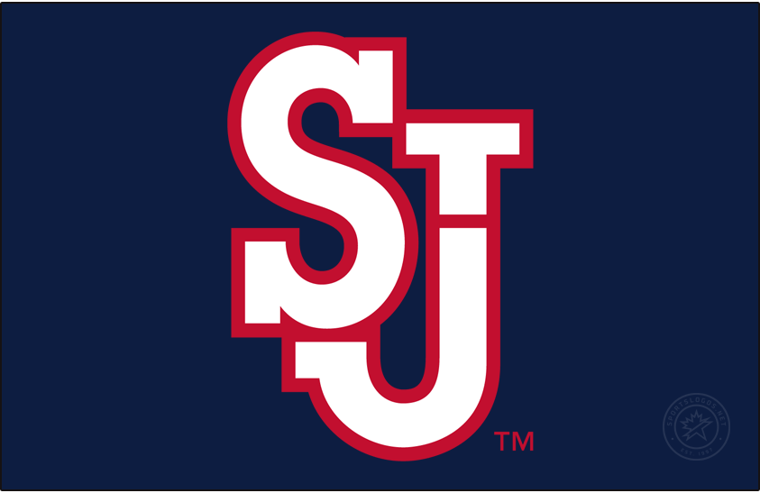 St. John's Red Storm 2015-Pres Alt on Dark Logo diy iron on heat transfer